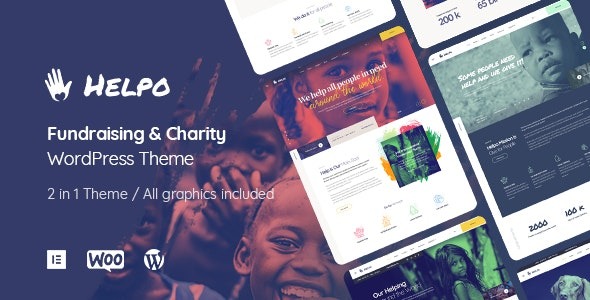 Helpo 1.5 – Charity & Nonprofit WordPress Theme