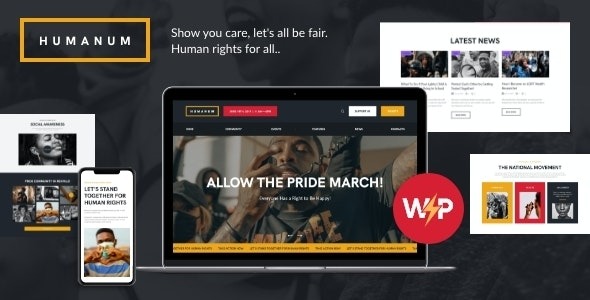Humanum 1.1.5 – Human Rights WordPress Theme