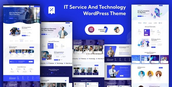 Infotek 1.0.0 – IT Service And Technology WordPress Theme