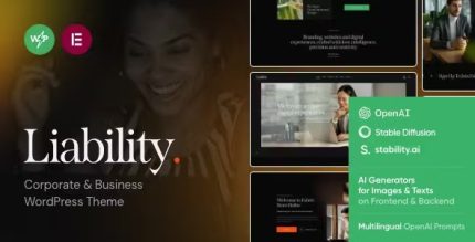 Liability - Insurance & Finance WordPress Theme
