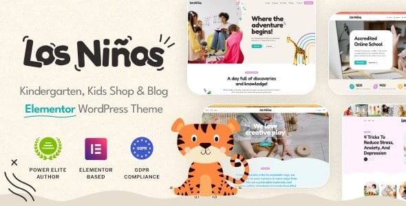 Los Ninos 1.2.2 – Children Education WordPress Theme