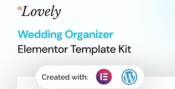 Lovely 1.0 – Wedding Organizer Elementor Template Kit