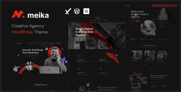 Meika 1.0.0 – Creative Agency WordPress Theme