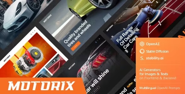 Motorix 1.11.0 – Car Repair, Shop & Detailing WordPress Theme