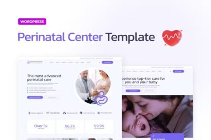 Omnicare - Reproductive & Perinatal Center Elementor Pro Template Kit