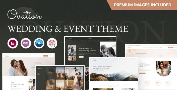 Ovation 1.0.4 – Wedding & Event Photography WordPress Theme