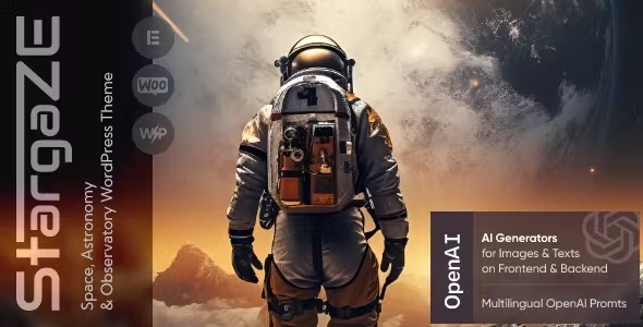 Stargaze 1.2.0 – Space, Astronomy and Observatory WordPress Theme