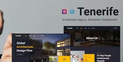 Tenerife - Architecture Agency Elementor Template Kit