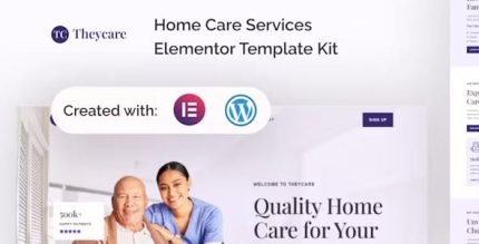 Theycare - Home Care Services Elementor Template Kit