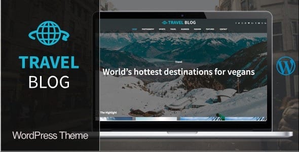 Travel Blog WordPress Theme 1.3
