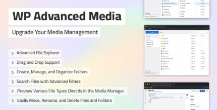 WP Advanced Media - Powerful File Management for WordPress