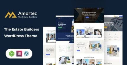 Amortez - Real Estate Group WordPress Theme + RTL
