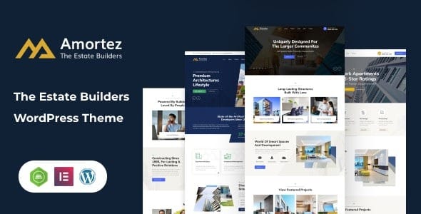 Amortez 1.0.3 – Real Estate Group WordPress Theme + RTL