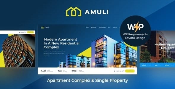 Amuli 2.3.0 – Property & Real Estate Marketplace WordPress Theme