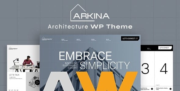 Arkina 1.1 – Architecture WordPress Theme