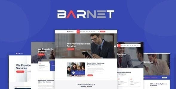 Barnet 1.9 – Business Consulting WordPress Theme