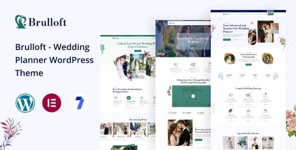 Brulloft 1.0 – Wedding Planner WordPress Theme