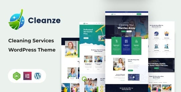 Cleanze 1.0.9 – Cleaning Service WordPress Theme + RTL