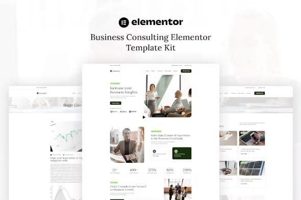 Consultry 1.0.0 – Business Consulting Elementor Template Kits