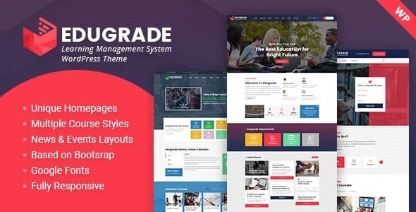 Edugrade 2.0 – Education WordPress Theme