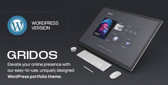 Gridos 1.0.0 – Creative Personal Portfolio WordPress Theme