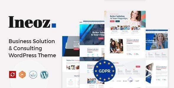 Ineoz 2.1 – Business Consulting WordPress Theme