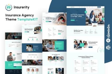 Insurerity - Insurance Agency WordPress Theme