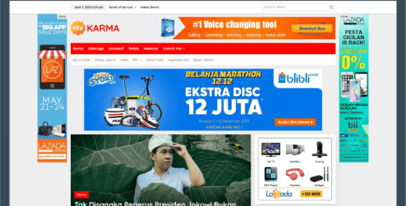 Newkarma WordPress Theme 2.1.0