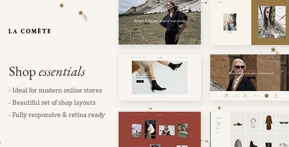 La Comète 1.3 – Fashion and Clothing Store Theme