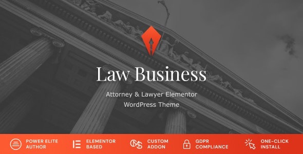 LawBusiness 2.2.1 – Attorney & Lawyer WordPress Theme