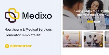 Medixo - Healthcare & Medical Services Elementor Template Kit