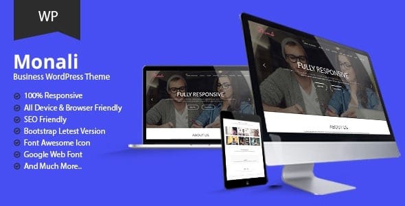 Monali 1.6 – Business Agency WordPress Theme