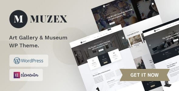 Muzex 2.0.0 – Museum WordPress Theme + RTL