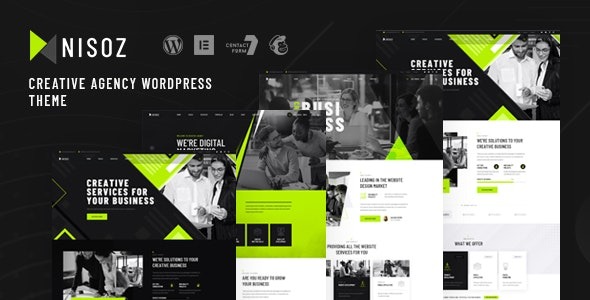 Nisoz 1.0 – Creative Agency WordPress Theme