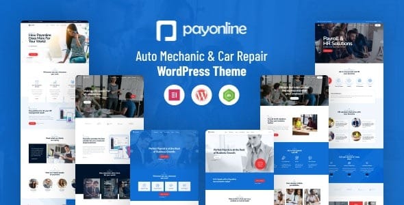 Payonline 2.8 – Online Payroll and HR Software WordPress Theme