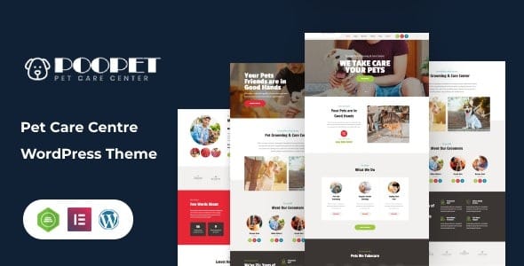 Poopet 2.0.1 – Pet Care Center WordPress Theme + RTL