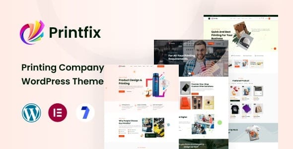 Printfix 1.0.8 – Printing Services Company WordPress Theme