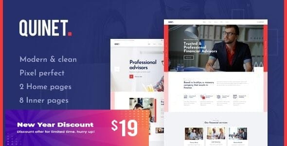 Quinet 2.6 – Business Consulting WordPress Theme