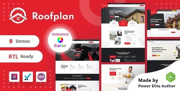Roofplan 3.0.0 – Roofing Services WordPress Theme + RTL