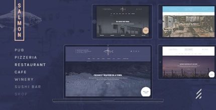 Salmon - Restaurant WordPress Theme