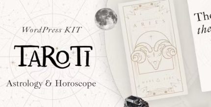 Taroti - Astrology & Horoscope Elementor Pro Template Kit