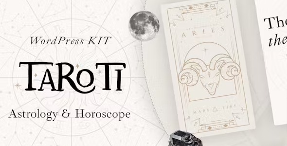 Taroti 1.2 – Astrology & Horoscope Elementor Pro Template Kit