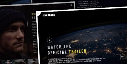 The Space - Single Film Campaign WordPress Theme