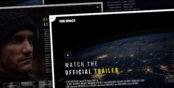The Space 1.6.4 – Single Film Campaign WordPress Theme