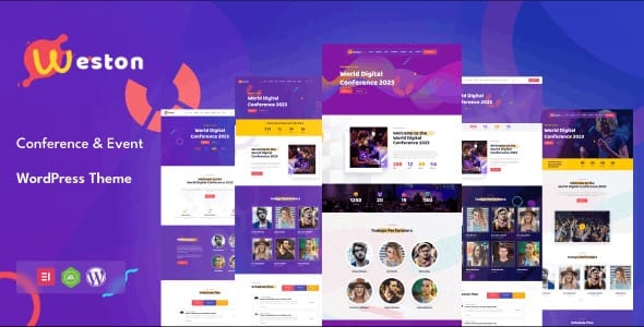 Weston 2.2 – Conference & Event WordPress Theme