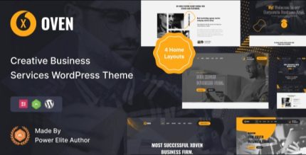 Xoven - Digital Agency Services WordPress Theme