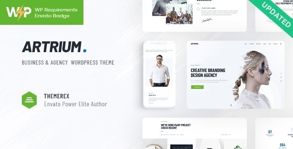 Artrium 1.0.11 – Creative Agency & Web Studio WordPress Theme