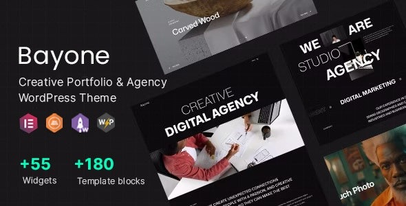 Bayone 1.0.3 – Creative Agency & Portfolio WordPress Theme
