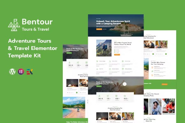 Bentour LATEST – Travel & Tour Booking Elementor Template Kits