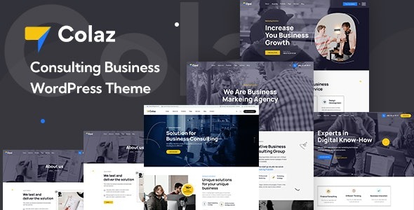 Colaz 1.0.0 – Business Consulting WordPress Theme